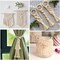 DIY Macrame Kit for Adults Beginners Craft for Making 3 Macrame Plant Hangers Macrame Wall Decor Macrame Supplies Wooden Beads Wooden Rings Metal Rings Macrame Kits for Starter